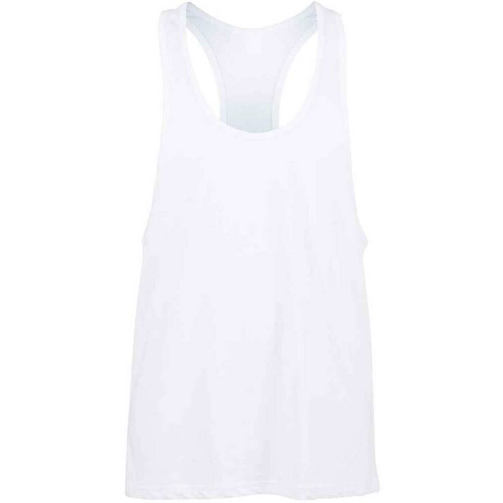 SF Mens Muscle Tank Top / White